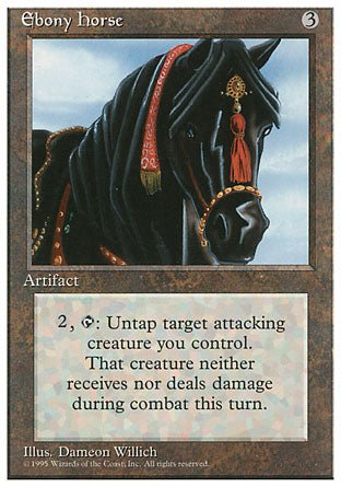 Ebony Horse (4th Edition) Light Play - Nick Nack's Full Frontal Attack