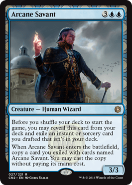Arcane Savant (Conspiracy: Take the Crown) Near Mint - Nick Nack's Full Frontal Attack