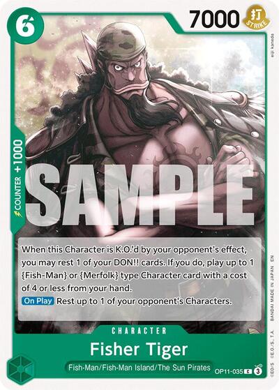 Fisher Tiger (A Fist of Divine Speed) Near Mint - Nick Nack's Full Frontal Attack