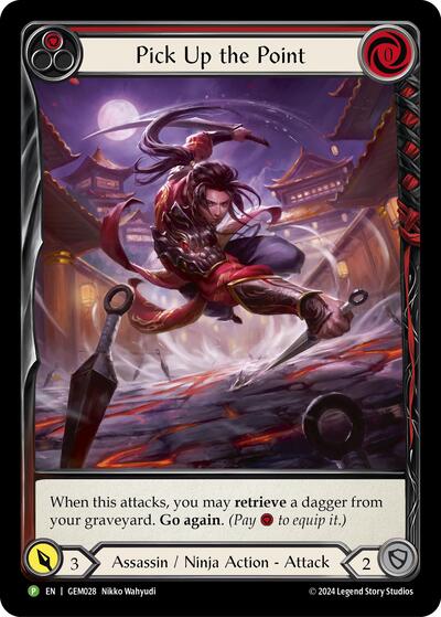Pick Up the Point (Red) (GEM Pack 1) Near Mint - Nick Nack's Full Frontal Attack
