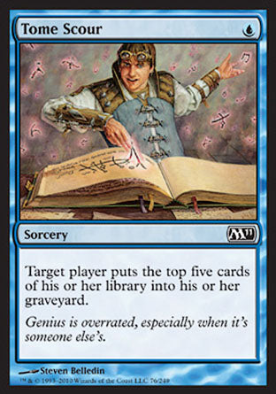 Tome Scour (Magic 2011 Core Set) Near Mint - Nick Nack's Full Frontal Attack
