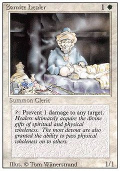 Samite Healer (Revised) Near Mint - Nick Nack's Full Frontal Attack