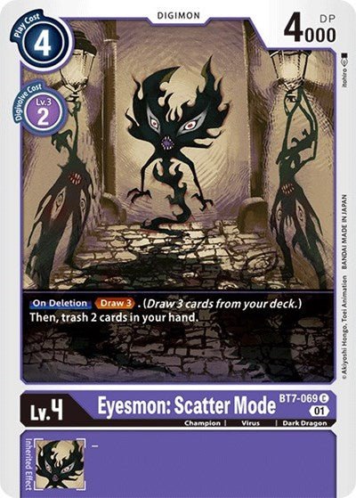 Eyesmon: Scatter Mode (The Next Adventure) Near Mint - Nick Nack's Full Frontal Attack
