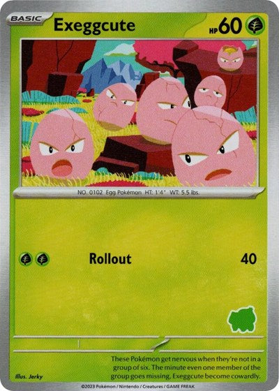 Exeggcute (My First Battle) Near Mint - Nick Nack's Full Frontal Attack