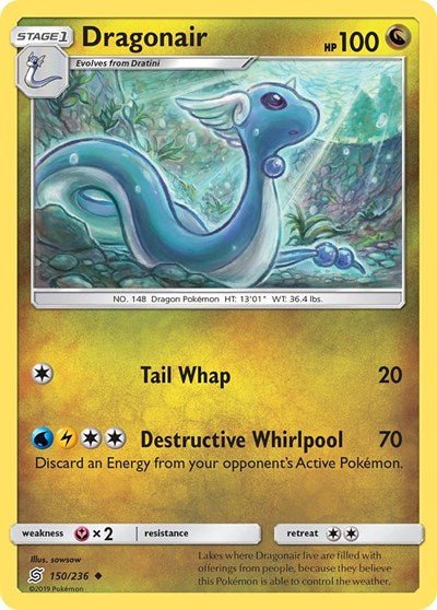 Dragonair (150) (SM - Unified Minds) Near Mint - Nick Nack's Full Frontal Attack