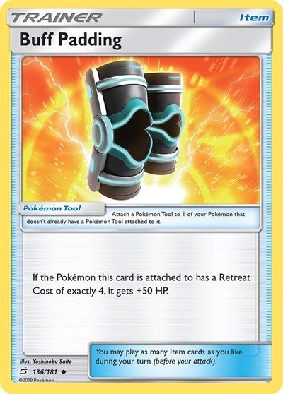 Buff Padding (SM - Team Up) Near Mint - Nick Nack's Full Frontal Attack