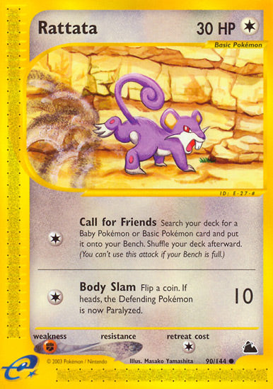 Rattata (Skyridge) Light Play