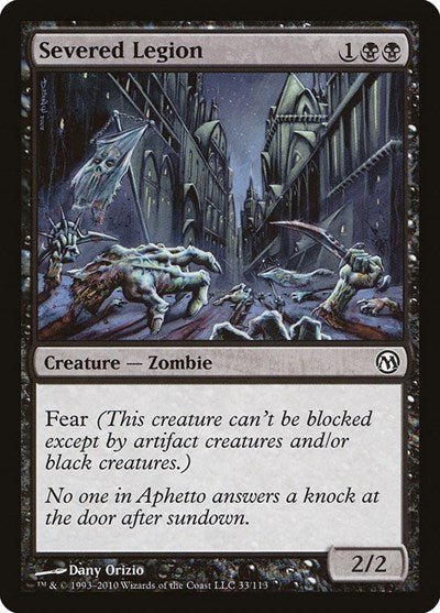 Severed Legion (Duels of the Planeswalkers) Near Mint - Nick Nack's Full Frontal Attack