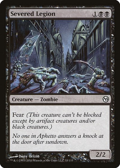 Severed Legion (Duels of the Planeswalkers) Near Mint