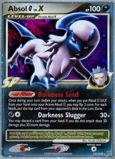 Absol G Lv.X (Supreme Victors) Light Play Holofoil