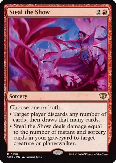 Steal the Show (Secrets of Strixhaven) Near Mint Foil - Nick Nack's Full Frontal Attack