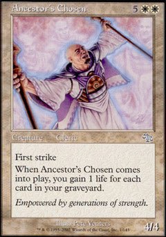 Ancestor's Chosen (Judgment) Light Play - Nick Nack's Full Frontal Attack