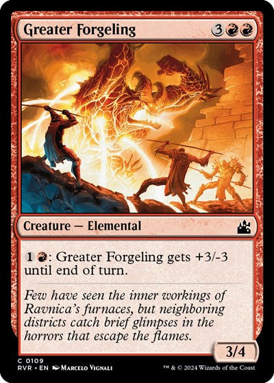 Greater Forgeling (Ravnica Remastered) Near Mint - Nick Nack's Full Frontal Attack
