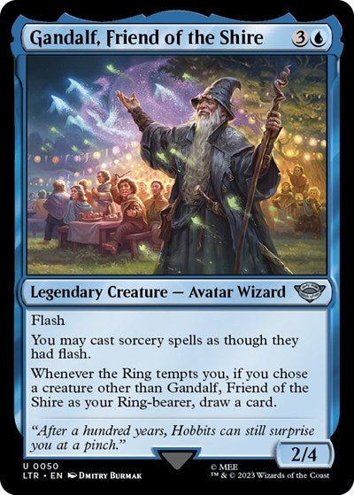 Gandalf, Friend of the Shire (Universes Beyond: The Lord of the Rings: Tales of Middle-earth) Near Mint - Nick Nack's Full Frontal Attack
