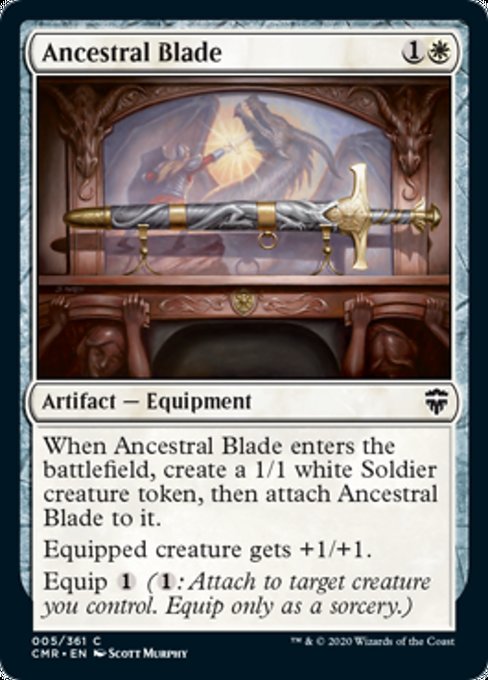 Ancestral Blade (Commander Legends) Near Mint