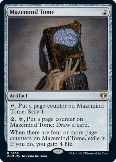Mazemind Tome (Commander Masters) Near Mint - Nick Nack's Full Frontal Attack