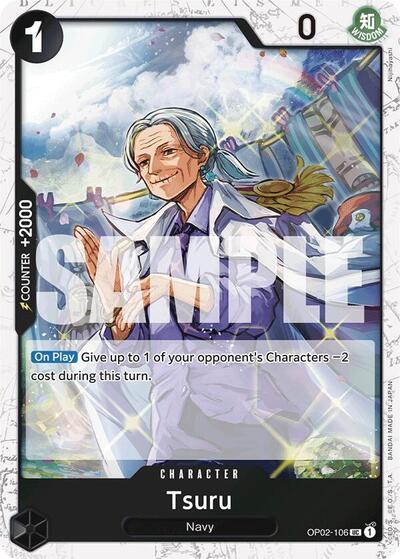 Tsuru (Jolly Roger Foil) (Premium Booster) Near Mint Foil - Nick Nack's Full Frontal Attack