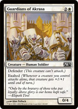 Guardians of Akrasa (Magic 2013 Core Set) Near Mint - Nick Nack's Full Frontal Attack