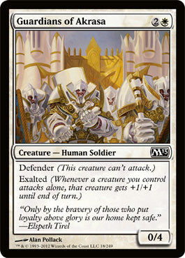 Guardians of Akrasa (Magic 2013 Core Set) Light Play