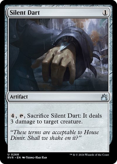 Silent Dart (Ravnica Remastered) Near Mint - Nick Nack's Full Frontal Attack