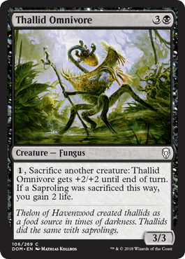 Thallid Omnivore (Dominaria) Near Mint - Nick Nack's Full Frontal Attack