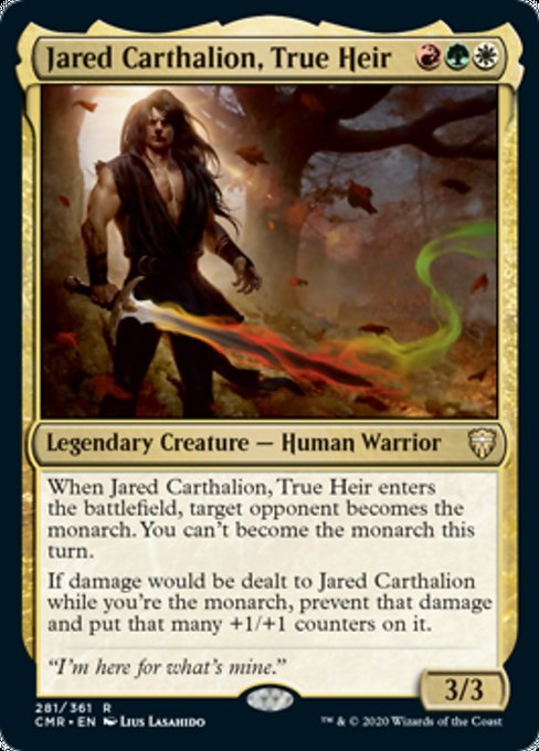 Jared Carthalion, True Heir (Commander Legends) Near Mint - Nick Nack's Full Frontal Attack