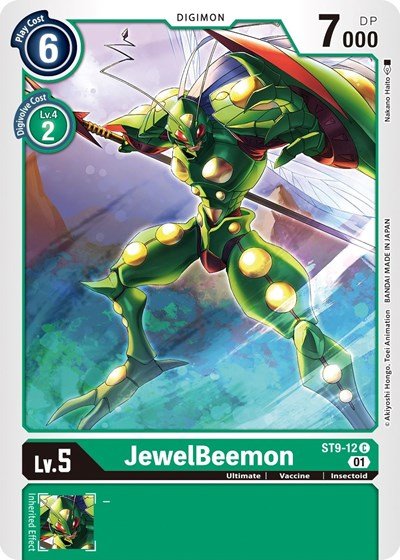 JewelBeemon (Starter Deck 09: Ultimate Ancient Dragon) Near Mint - Nick Nack's Full Frontal Attack