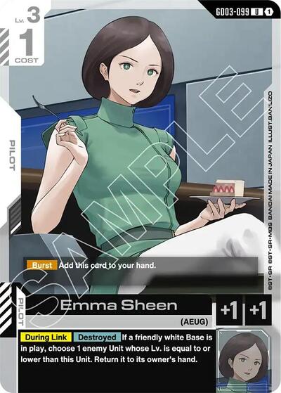 Emma Sheen (Steel Requiem) Near Mint - Nick Nack's Full Frontal Attack
