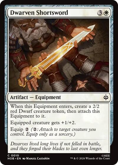 Dwarven Shortsword (The Hobbit) Near Mint