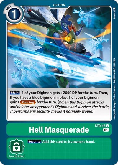 Hell Masquerade (Starter Deck 09: Ultimate Ancient Dragon) Near Mint - Nick Nack's Full Frontal Attack
