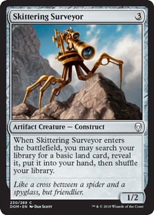 Skittering Surveyor (Dominaria) Near Mint - Nick Nack's Full Frontal Attack