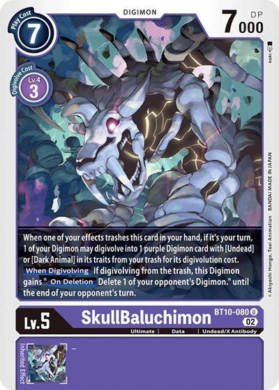 SkullBaluchimon (Xros Encounter) Near Mint - Nick Nack's Full Frontal Attack