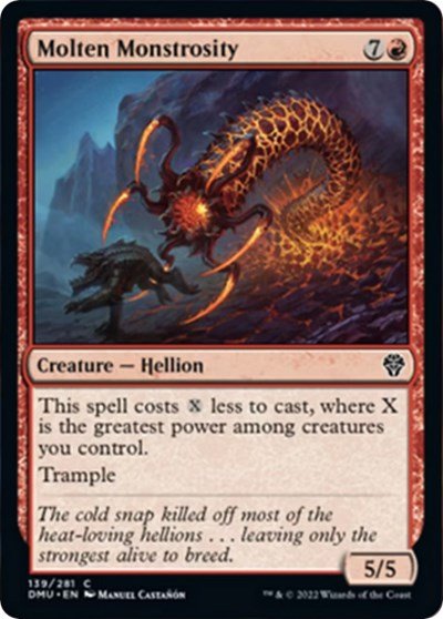 Molten Monstrosity (Dominaria United) Near Mint - Nick Nack's Full Frontal Attack