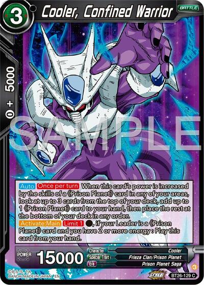 Cooler, Confined Warrior (Ultimate Advent) Near Mint