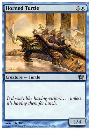 Horned Turtle (8th Edition) Near Mint - Nick Nack's Full Frontal Attack