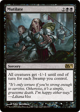 Mutilate (Magic 2013 Core Set) Near Mint