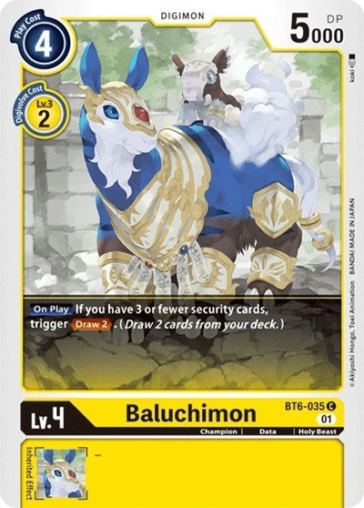 Baluchimon (Double Diamond) Near Mint - Nick Nack's Full Frontal Attack