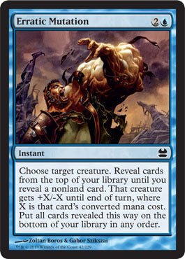 Erratic Mutation (Modern Masters) Near Mint - Nick Nack's Full Frontal Attack