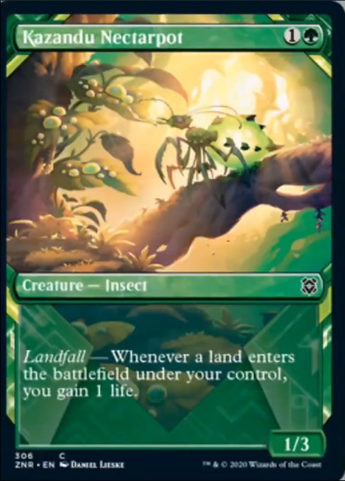 Kazandu Nectarpot (Showcase) (Zendikar Rising) Near Mint - Nick Nack's Full Frontal Attack