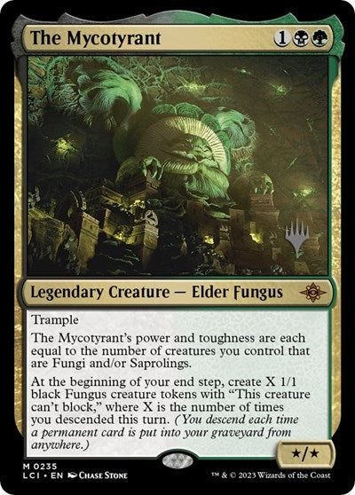 The Mycotyrant (Promo Pack: The Lost Caverns of Ixalan) Near Mint Foil