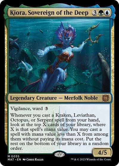 Kiora, Sovereign of the Deep (March of the Machine: The Aftermath) Near Mint - Nick Nack's Full Frontal Attack