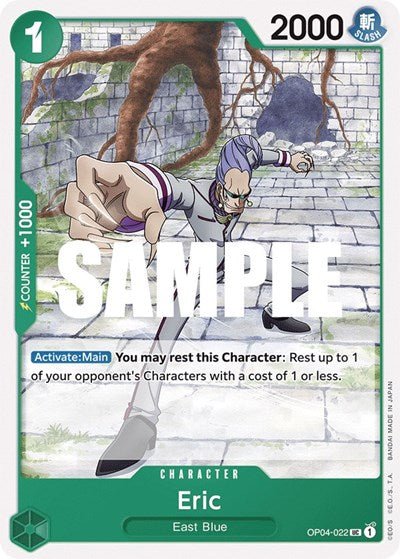 Eric (Kingdoms of Intrigue) Near Mint - Nick Nack's Full Frontal Attack
