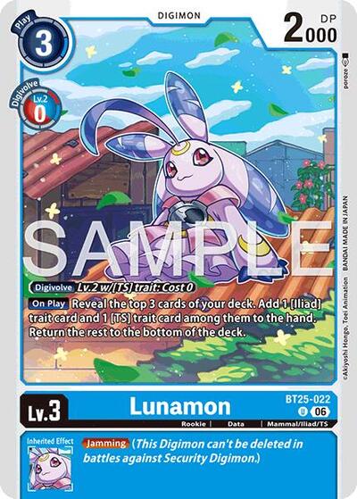 Lunamon (Dual Revolution Booster) Near Mint