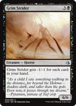 Grim Strider (Amonkhet) Near Mint - Nick Nack's Full Frontal Attack