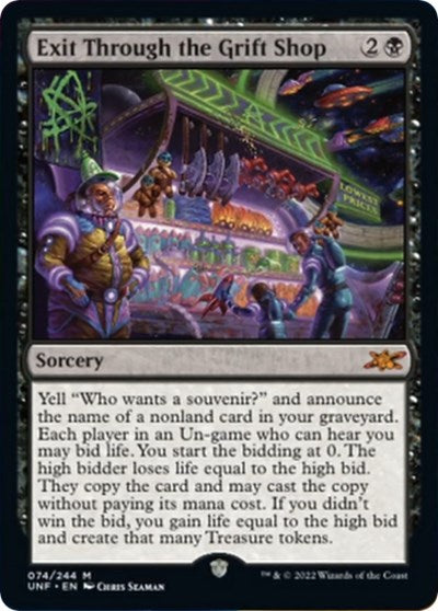 Exit Through the Grift Shop (Unfinity) Near Mint - Nick Nack's Full Frontal Attack