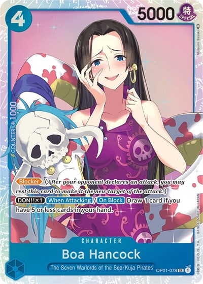 Boa Hancock (Romance Dawn) Near Mint Foil