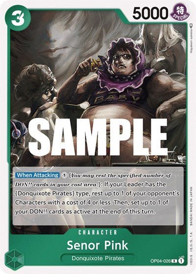 Senor Pink (Kingdoms of Intrigue) Near Mint Foil - Nick Nack's Full Frontal Attack