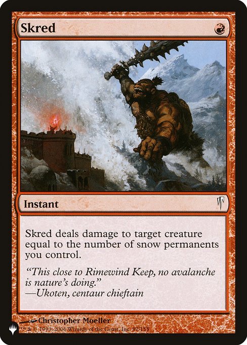 Skred (The List) Light Play - Nick Nack's Full Frontal Attack