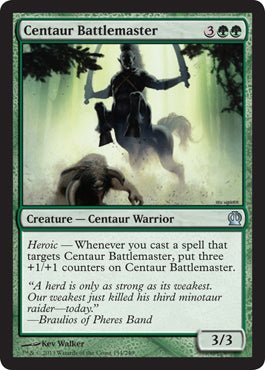 Centaur Battlemaster (Theros) Near Mint - Nick Nack's Full Frontal Attack