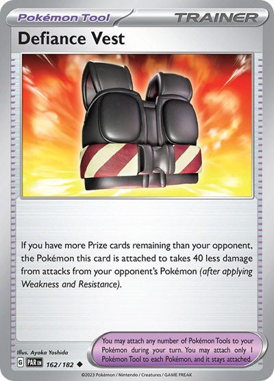 Defiance Vest (Scarlet and Violet: Paradox Rift) Near Mint - Nick Nack's Full Frontal Attack
